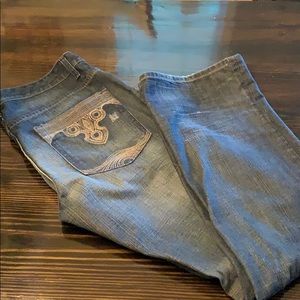 Men’s INC straight leg denim.